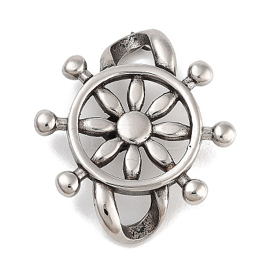 Retro 304 Stainless Steel Helm Links STAS-L274-012AS-02-1