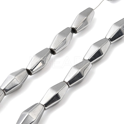 Electroplate Synthetic Magnetic Hematite Beads Strands G-E602-05D-1
