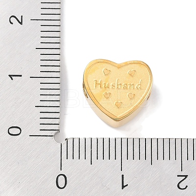 304 Stainless Steel European Beads STAS-K286-04D-G-1