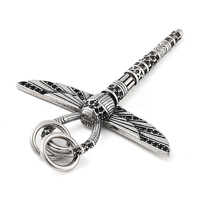 Tibetan Style 304 Stainless Steel Pendants STAS-R225-13AS-1