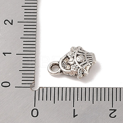 Tibetan Style Alloy Charms TIBE-Q090-23AS-1