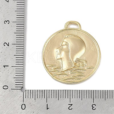 Brass Pendants KK-I719-24G-1