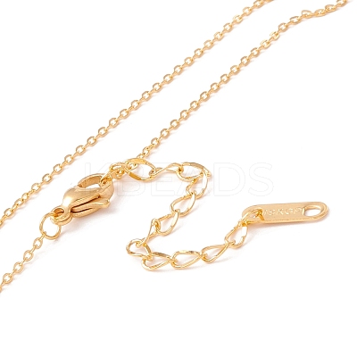 Ion Plating(IP) 304 Stainless Steel Sun Pendant Necklace for Women NJEW-F292-05G-1