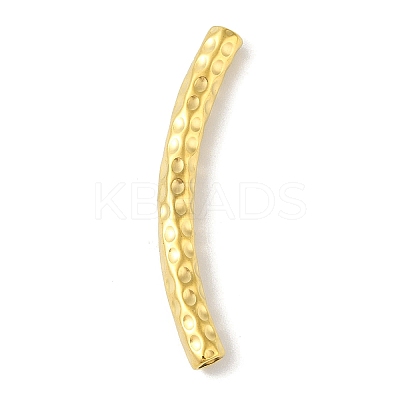 304 Stainless Steel Curved Tube Beads LS-STAS-M071-03A-G-1