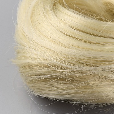 High Temperature Fiber Short Curly Hair Doll Wig Hair DIY-WH0502-93G-1