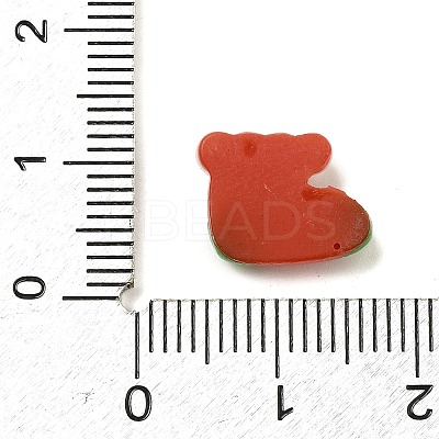 Christmas Opaque Resin Cabochons RESI-R453-01F-1