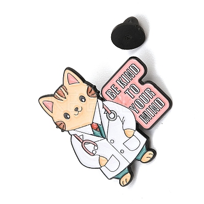 Medical Health Theme Enamel Pins JEWB-L023-03B-EB-1
