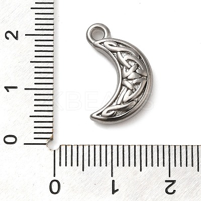 304 Stainless Steel Pendants STAS-M070-19P-1