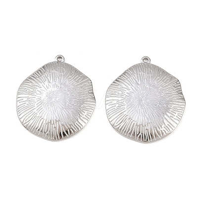 304 Stainless Steel Pendants STAS-P424-03P-1