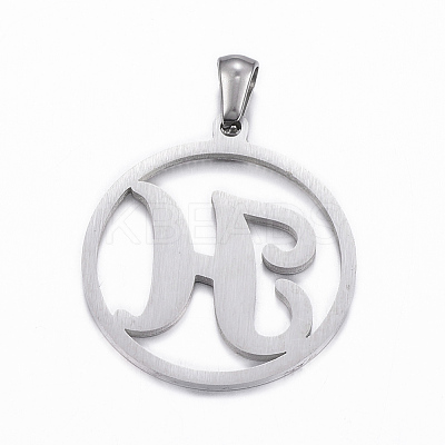 Non-Tarnish 304 Stainless Steel Pendants STAS-K162-050P-1
