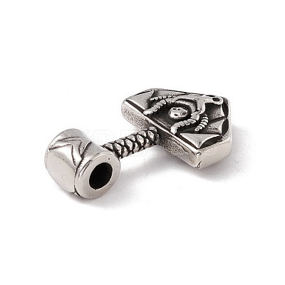 304 Stainless Steel Manual Polishing Pendants STAS-G267-21AS-1