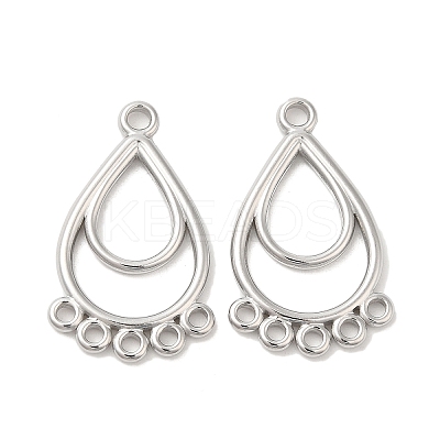 Non-Tarnish 304 Stainless Steel Chandelier Component Links LS-STAS-D084-02P-1