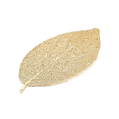 Rack Plating Brass Filigree Big Pendants KKC-K001-03KCG-1