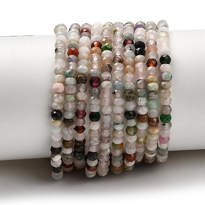 Natural Mixed Gemstone Beads Strands G-K373-B02-02-1