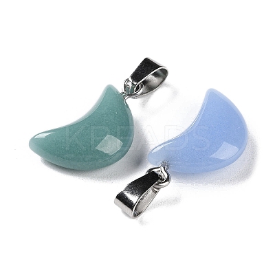 Synthetic Noctilucent Stone/Luminous Stone Pendants G-Z054-02A-1