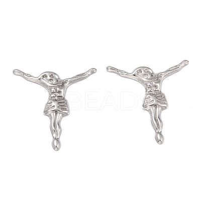 Tarnish Resistant 304 Stainless Steel Cabochons STAS-P282-01B-P-1