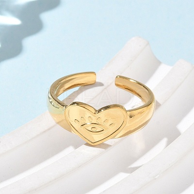 304 Stainless Steel Cuff Rings RJEW-P150-16G-1