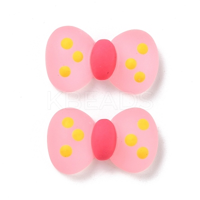 Translucent Frosted Resin Cabochons CRES-A049-04A-1