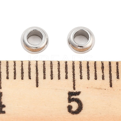 Non-Tarnish 201 Stainless Steel Beads STAS-Z078-08P-01-1
