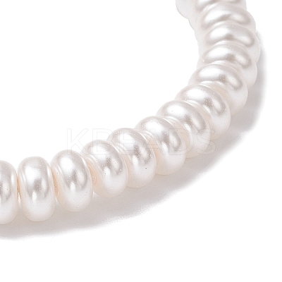 Transparent Spray Painted Glass Beaded Bracelets for Children BJEW-JB11756-1