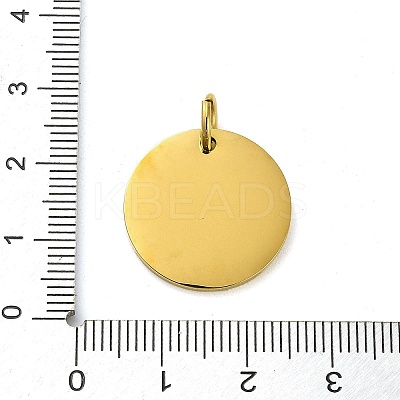 304 Stainless Steel Pendants STAS-L022-112G-1