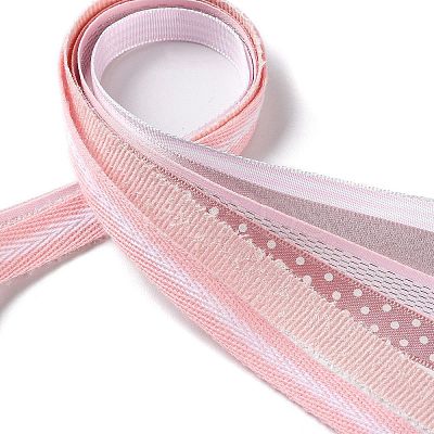 18 Yards 6 Styles Polyester Ribbon SRIB-Q022-D09-1