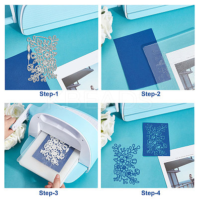 Carbon Steel Cutting Dies Stencils DIY-WH0309-1498-1