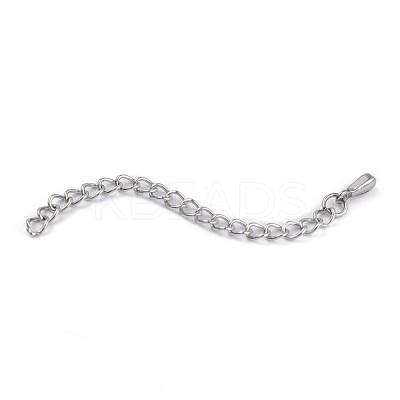 Tarnish Resistant 304 Stainless Steel Chain Extender STAS-D037-1
