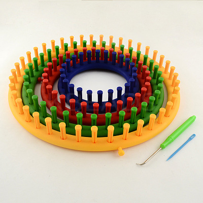Plastic Spool Knitting Loom for Yarn Cord Knitter TOOL-R075-01-1