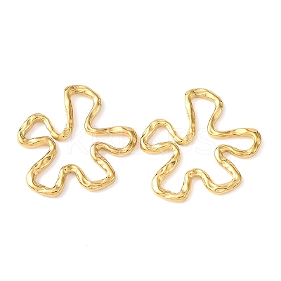 304 Stainless Steel Hollow Pendants STAS-A133-07G-1