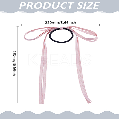 1Pc Satin Hair Ties PHAR-LP0002-17C-1