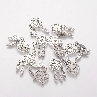 Non-Tarnish 304 Stainless Steel Pendants X-STAS-Q201-T473-1