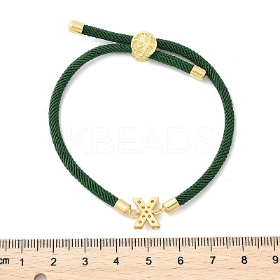 Adjustable Nylon Cord Bracelets BJEW-C096-01G-24-1