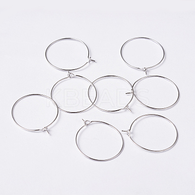 Brass Wine Glass Charm Rings EC067-2S-1