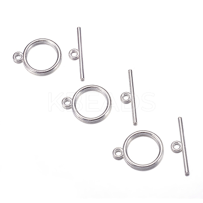 Tibetan Style Toggle Clasps LS-X-TIBE-A12208-S-NR-1