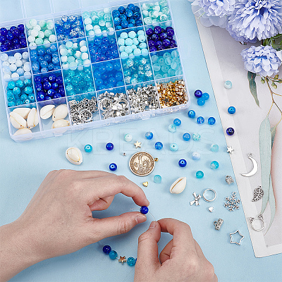DIY Jewelry Making Findings Kits DIY-PH0030-84-1