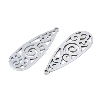 Non-Tarnish 201 Stainless Steel Pendants STAS-T044-234P-1