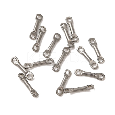 Non-Tarnish 304 Stainless Steel Connector Charms STAS-Q323-04A-P-1