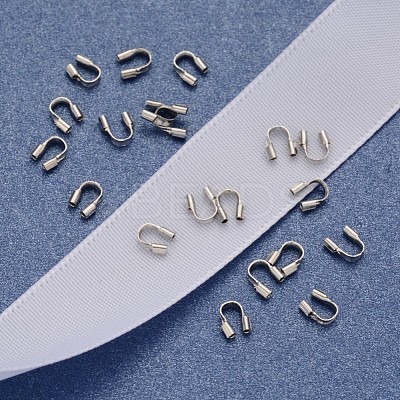 Platinum Color Brass Wire Guardian X-KK437-NF-1