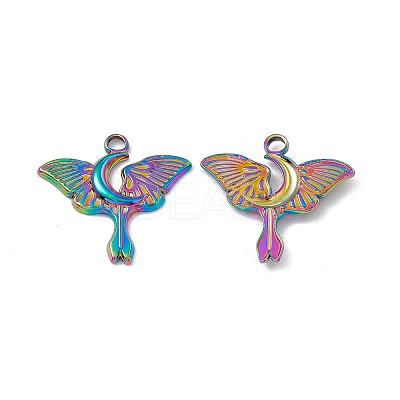 Ion Plating(IP) 304 Stainless Steel Pendants STAS-B031-36R-1