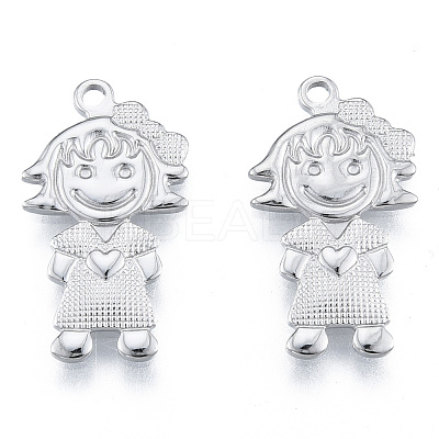 Non-Tarnish 304 Stainless Steel Pendants LS-STAS-N098-183P-1