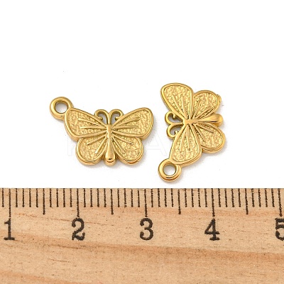 Ion Plating(IP) 304 Stainless Steel Charms STAS-N103-111G-1