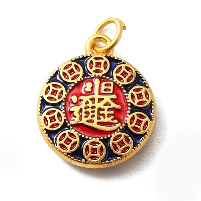 Alloy Enamel Charms ENAM-WH0058-012M-1