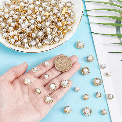 200Pcs 4 Styles Sew on Rhinestone FIND-HY0004-70-1