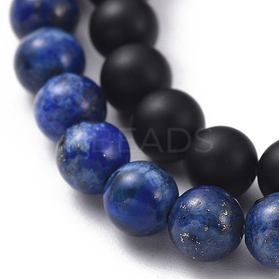 Stretch Bracelet Sets BJEW-JB05028-01-1