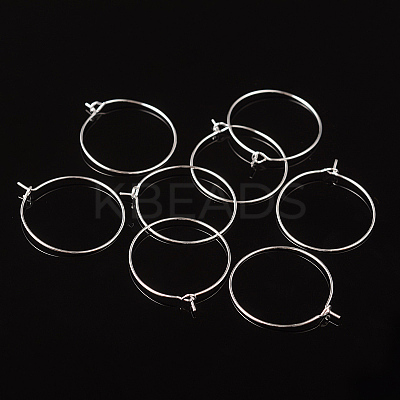 Brass Wine Glass Charm Rings EC067-2S-1