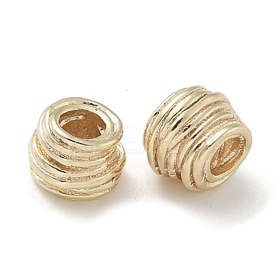 Brass Beads KK-M308-09G-1