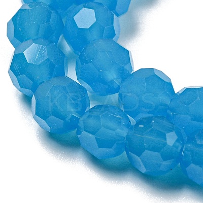 Imitation Jade Glass Beads Stands EGLA-A035-J6mm-D07-1