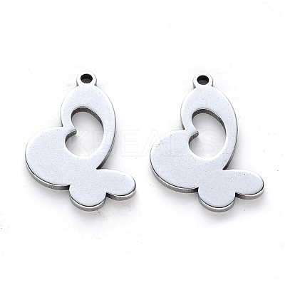 Tarnish Resistant 304 Stainless Steel Pendants STAS-N092-90-1