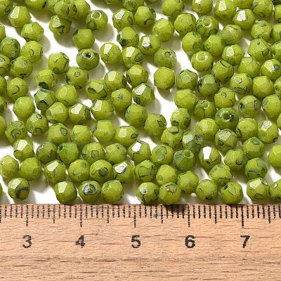 Picasso Baking Paint Glass Seed Beads SEED-A032-02A-07-1